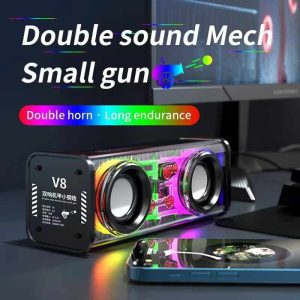 A88 Transparent Mecha Wireless Bluetooth Speaker