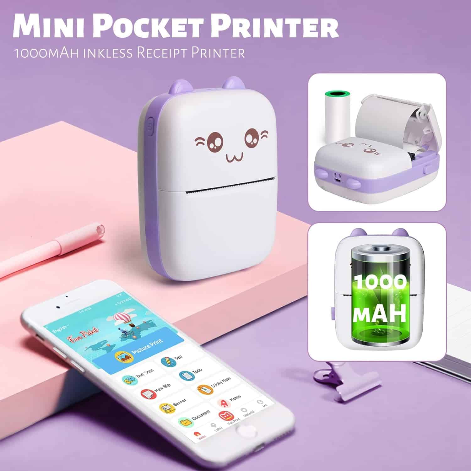 Portable Bluetooth Pocket Printer Price in Bangladesh