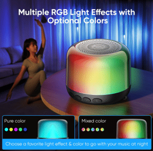 Joyroom JR-ML03 Transparent Bluetooth Wireless Speaker With RGB Light