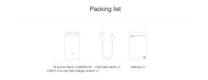 Xiaomi Mi 20000mAh 22.5W PD Two Way Fast Charging Power Bank