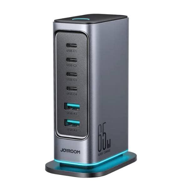 Joyroom JR-TCM02 6 in 1 65W Multi Port Charger